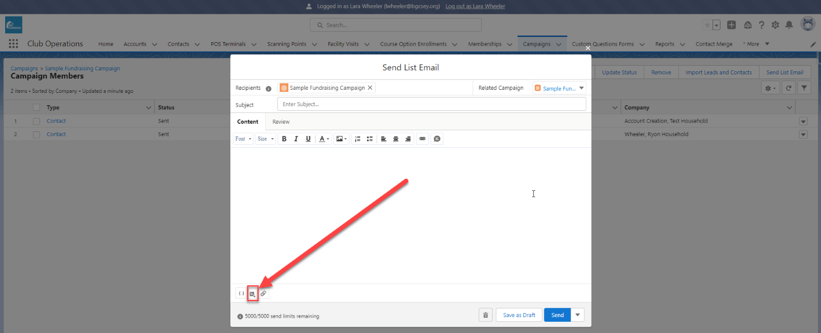 Sending Emails using Lightning Email Templates
